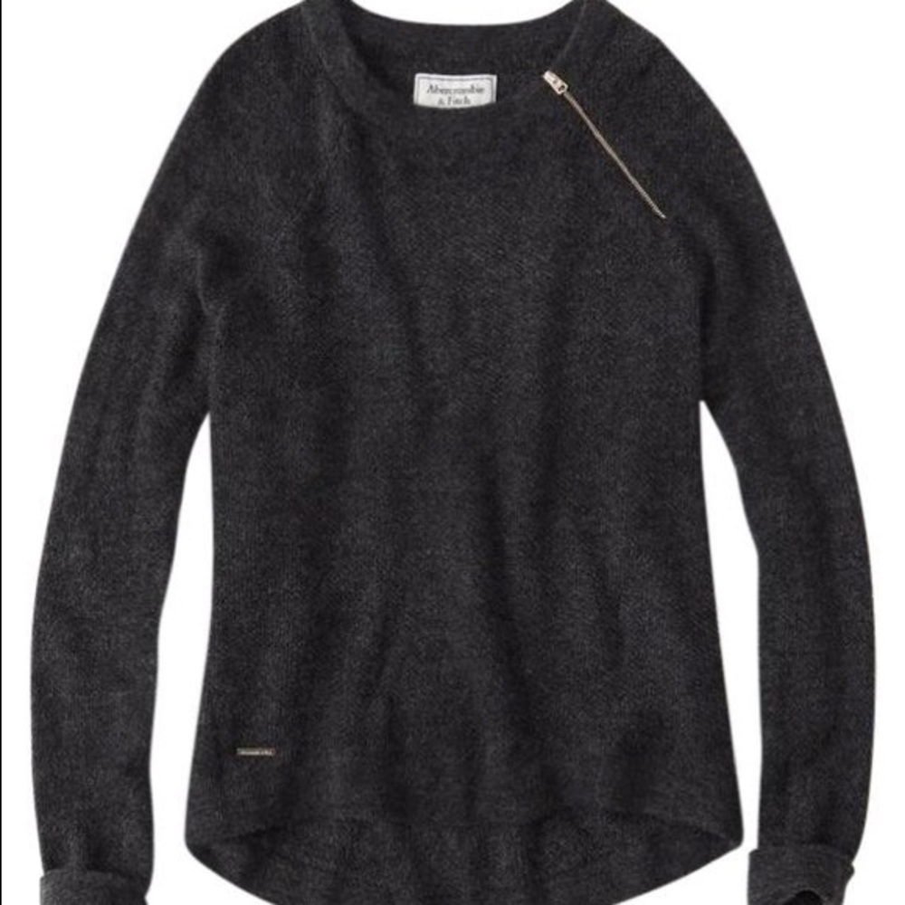 Abercrombie sweater with neck zipper
